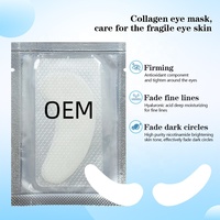 Patchs Hydrogel pour les Yeux aux Herbes, Collagène, Algues et Curcuma Marque Blanche – Anti-Cernes, Anti-Poches, Anti-Rides, Raffermissant et Hydratant