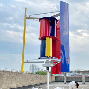 ระบบไฮบริดพลังงานลมแบบปรับมุมใบพัดได้ 5kw 10kw 20kw พร้อมระบบโซลาร์เซลล์สำหรับใช้ในบ้าน RY Wind RY - Product Image 1