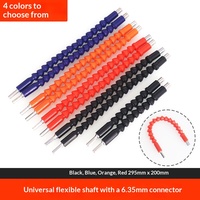 Tige d'extension flexible universelle pour perceuse, coupleur coudé, rallonge de tournevis, tuyau en plastique 635 mm, connecteur flexible sans fil