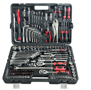 Kit de Herramientas de reparación de automóviles para mecánicos de automóviles de 228 piezas, juego de herramientas de llave inglesa, caja de herramientas de mano, juego de llaves de vaso, juego de herramientas, juegos de enchufes - Product Image 1