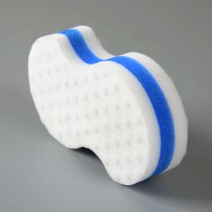 Utensilien Reinigungs produkt Composite heiß gepressten Melamin Schwamm mit <span class=keywords><strong>Pu</strong></span> Schwamm See schwamm großes Küchen zubehör - Product Image 1
