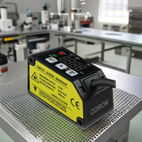 Module de capteur de déplacement laser optique haute précision CORON GLX-D50PUI, distance de détection 50-15 mm, CMOS, indice de protection IP67, PNP+Analogique