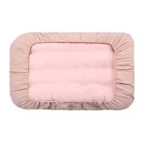 81*41*13cm Muslin Cotton Fabric New <strong>Classic</strong> Plain Color <strong>Crib</strong> Sheets Cot Bassinet Sheets Bed Bedding Set Baby Mattress Cover - Product Image 1