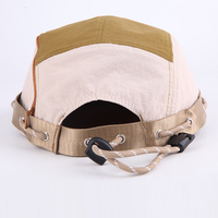 Gorra de Campamento de 5 Paneles Personalizada al por Mayor, Impermeable, Resistente al Desgarro, con Visera Plana, Logotipo Impreso, para Campamento, Senderismo, Pesca, Safari