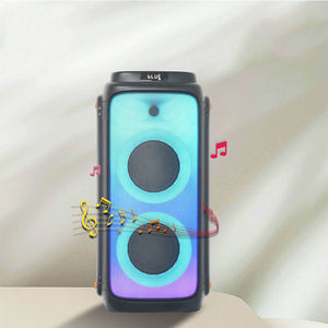 Haut-parleur sans fil Bluetooth extérieur de 6.5 pouces Mini Design Batterie rechargeable Poignée <span class=keywords><strong>Transport</strong></span> facile Alimentation CC Radio audio domestique - Product Image 6