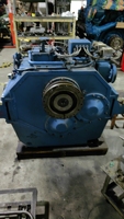 Moteur diesel marin MTU 16V396te74L d'occasion avec boîte de vitesses marine ZF pour ferry rapide