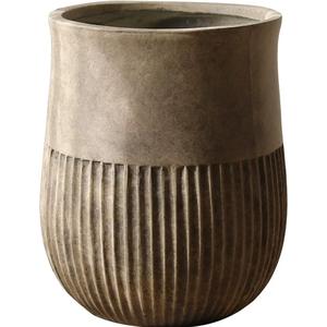 Pot Bunga Dekoratif Taman Luar Ruangan, Pot Serat Tanah Liat Besar, Pot Semen untuk Dekorasi Rumah - Product Image 5