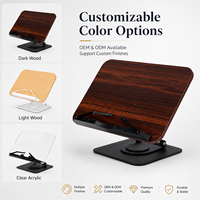 Support de livre ergonomique réglable en angle pour l'étude, support de tablette universel antidérapant