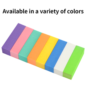 Bloc tampon <span class=keywords><strong>jetable</strong></span> à 4 faces, marque privée, Mini <span class=keywords><strong>Lime</strong></span> à ongles blanc <span class=keywords><strong>Lime</strong></span> à ongles, bon marché, OEM - Product Image 2