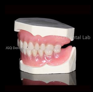 Prothèses complètes en acrylique personnalisées de haute qualité à bas <span class=keywords><strong>prix</strong></span>, pouvant être retirées pour être nettoyées, nettoyage plus pratique - Product Image 5