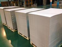 Rouleau de papier artisanal en Carton ondulé fbb gc1 350gsm, Carton duplex 300 gsm, boîte imprimée en Carton blanc, prix d'usine