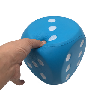 Cubo de <span class=keywords><strong>Yoga</strong></span> de plástico grande personalizado de fábrica de 15cm, seis lados, entrenamiento, Fitness, dados impresos, ejercicio físico, accesorios deportivos - Product Image 2