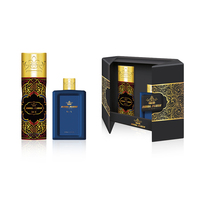 Bouteille de parfum personnalisée pour hommes, parfum de luxe, longue durée, 100ml, 200ml, 5 pièces, cadeau, vente en gros