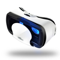 Casque de réalité virtuelle transfrontalier à sélection rigoureuse, version Blu-ray, avec lunettes 3D et filtre polarisant, pour écran de téléphone portable de 32 pouces