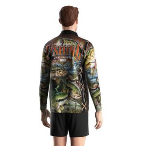 Camisa Polo de Pesca para Hombre Resistente a los Arañazos, Absorbe la Humedad, Protección Solar UPF 50+ para Cazadores Entusiastas - Product Image 4