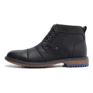 Bottes courtes rétro haut de gamme sur mesure, au design cool et élégant pour hommes - Product Image 6