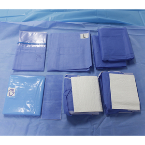 Yüksek itibar steril tıbbi kullanım tek kullanımlık teslimat örtü paketi - Product Image 3