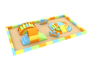 Peralatan Bermain Lunak Dalam Ruangan untuk Anak Usia 3-12 Tahun, Memanjat dan Bermain di Taman Bermain Dalam Ruangan yang Aman dan Menarik - Product Image 4