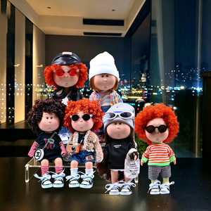 Poupée Mia Potato de 24 cm, corps nu, cheveux bouclés, poupée vierge à habiller soi-même, poupée en vinyle, accessoires artisanaux faits à la main pour enfants, jouet cadeau - Product Image 4