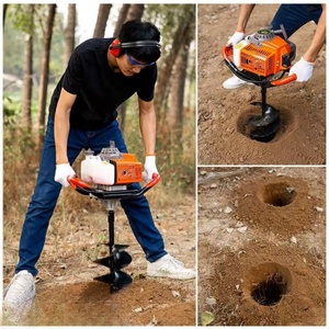 เครื่องขุดหลุมหลายหลุมสำหรับขุดรั้วดินสำหรับงานหนัก