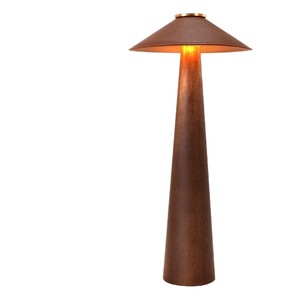 Lampada da Tavolo a <span class=keywords><strong>LED</strong></span> Ricaricabile Touch Dimmerabile DC, Design Europeo in Legno, per Hotel, Bar, Caffetterie, Sale Lettura - Offerta Speciale - Product Image 2