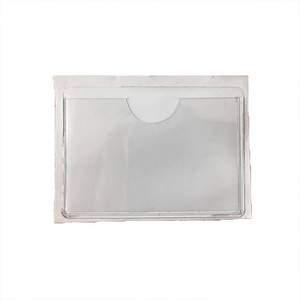 Siêu thị rõ ràng PVC giá <span class=keywords><strong>tag</strong></span> nhãn thẻ dấu hiệu hiển thị Bag chủ chống ẩm dính khung ảnh - Product Image 1