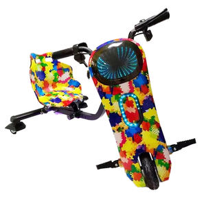 Mini kart de dérive en plein air pour enfants montent sur la vitesse de voiture jusqu'à 10km électrique fou dérive Go Kart basse pédale 12V dérive <span class=keywords><strong>Trike</strong></span> pour les enfants - Product Image 2