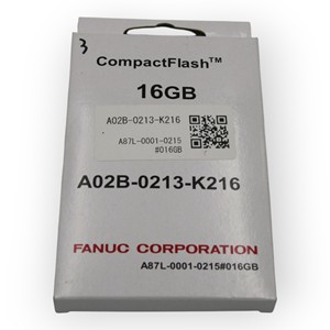 Tarjeta CF FANUC/16GB/A02B-0213-K216 Tarjeta CF FANUC 16GB A02B-0213-K216 Tarjeta de Memoria CNC Original Fanuc - Product Image 2