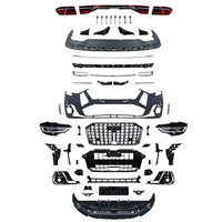 Kit carrosserie pour Audi A8L D5 18-22, mise à niveau vers le modèle 2023 D5PA Horch : pare-chocs avant, calandre, garniture, diffuseur arrière, feux arrière, phares.