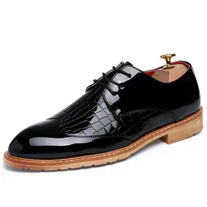 Men's Dress Classic Custom Casual Leather Shoes Men Shoes A3 Rubber Italian Summer PU Genuine Leather