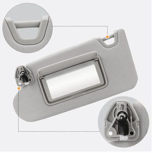 Pare-soleil Nissan Teana 96401-3TA2A Gris Côté Gauche Accessoire de Toit Intérieur de Voiture - Product Image 3