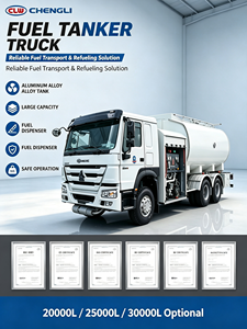 Camion de ravitaillement aérien 6x2 pour carburant Jet A1 et kérosène, avec réservoir mobile d'aviation efficace pour aéroports - Product Image 1
