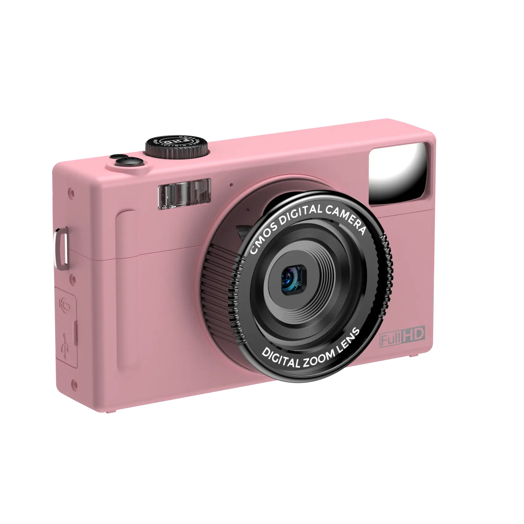 Lensa Makro kamera Digital 4K, Camcorder swafoto layar Flip 48MP Youtube Vlog wi-fi Webcam perekam Video Vintage sudut lebar 16X