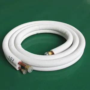 Pu Song 3\/8\" 5\/8\" HVAC Installation Kit Insulted Copper Tube Air Condition Parts