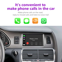 Décodeur d'interface sans fil pour Audi Q7 2010-2015 Android Auto, Apple CarPlay multimédia AirPlay Mirror Link Youtube