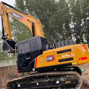 Excavadora sobre orugas usada Sany 215c Sy135c 20 21 22 Ton Excavadora Maquinaria de construcción Equipo Excavadoras - Product Image 1