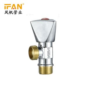 Harga Komersial IFAN OEM Buka Cepat Katup Sudut 90 Derajat Katup Berhenti Sudut Toilet 1/2 - Product Image 4