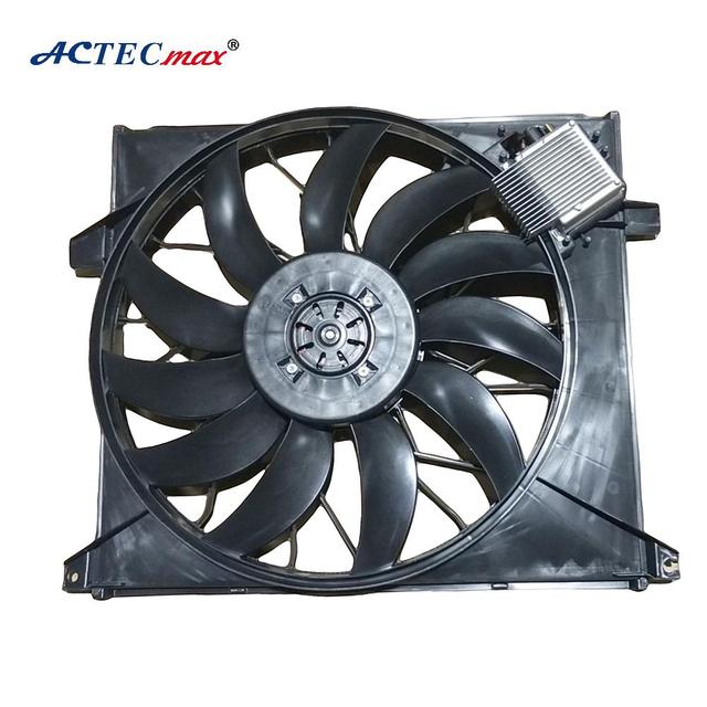 Brushless Pull Push Vehicle AC Condenser Fan AC.117.2449 850W Car Radiator Fan OE A1635000293 A1635000393 for BENZ M 1998-2005