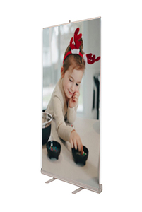 Tùy Chỉnh Kích Thước Trung Quốc Nhà Máy Dễ Dàng Lên Di Động Cuộn Lên Biểu Ngữ Đứng Hiển Thị Kéo Lên Đứng Có Thể Thu Vào Biểu Ngữ Đứng - Product Image 3