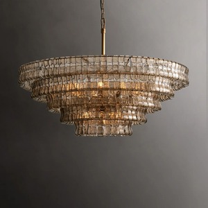 <span class=keywords><strong>Lustre</strong></span> suspendu en cristal avec branches dorées et argentées, style moderne, pour salon - Product Image 1