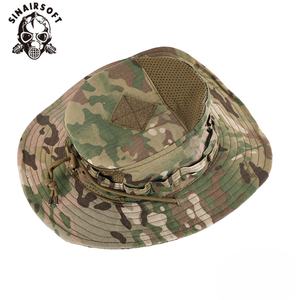 Chapeau tactique SINAIRSOFT PRO de deuxième génération, camouflage, bord arrondi, été, camping en plein air, pêche, protection solaire - Product Image 1