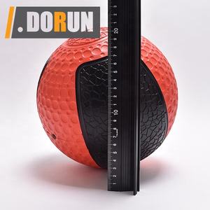 Medizinball aus Gummi 2-12 lbs für Workouts & Übungen, Krafttraining, Cardio, Plyometrie, Langlebigkeit, Umweltfreundlich, DorunFit <span class=keywords><strong>DR</strong></span>-MB003 - Product Image 3