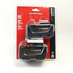 Batería Milwaukea <span class=keywords><strong>M18</strong></span> 18V XC 6.0Ah REDLITHIUM HIGH OUTPUT 48-11-18650, Compatible con Todas las Herramientas <span class=keywords><strong>M18</strong></span> - Product Image 1