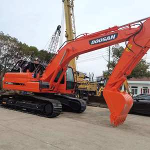 Doosan DX225LC Excavadora usada Alta calidad Noventa por ciento Nueva bomba de engranajes de caja de cambios de motor Cummins-Núcleo incluido Precio bajo - Product Image 4