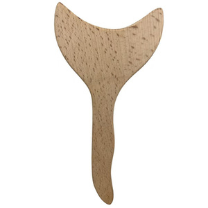 Planche Gua Sha en bois en forme de Y, 70g, pour le massage et la relaxation du visage et du corps entier, beauté - Product Image 4