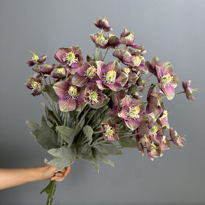 Fleurs Artificielles Statice Multi-Têtes Décoration Maison Plantes Artificielles Feuillage Artificiel Plante Décorative Jardin Bureau Ornement Plante Artificielle - Product Image 1