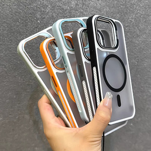 <span class=keywords><strong>2025</strong></span> Apple iPhone 15 Pro Max чехол для телефона 14 Органайзер стенд 13 полый теплоотводящий каркас 12 Магнитный чехол - Product Image 3