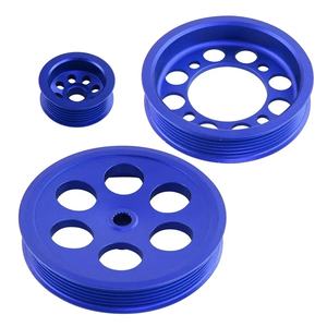 Poulie de manivelle légère pour <span class=keywords><strong>Toyota</strong></span> pour <span class=keywords><strong>Supra</strong></span> 2JZ-GTE Turbo 3.0L JZA80 93-98 pièces de moteur en alliage Mazda pour modèles de voitures Benz - Product Image 6
