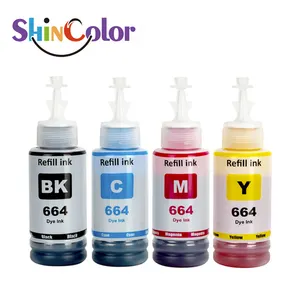 ShinColor Ciss сменная бутылка для чернил 664 774 Tinta Para Impresora Epson 664 для принтера Epson L310 L805 L360 L363 L365