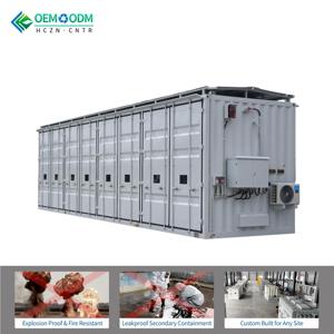 수처리장에서 사용되는 염소, 암모니아, 이산화황, 염화수소, 황화수소를 위한 가스통 저장 용기 (ATEX 인증) - Product Image 1